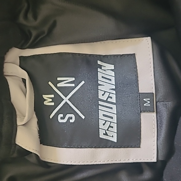 GSOU SNOW Men's/Unisex Light Purple Gray Color-Block Straight-Leg Snow Pants - Picture 8 of 9